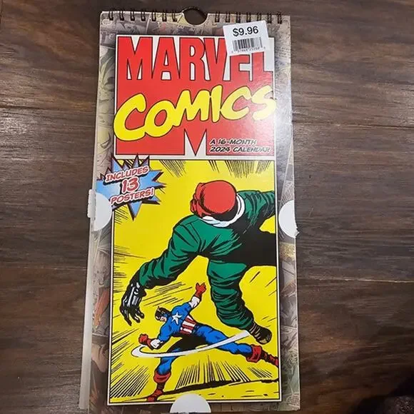 2024 Marvel Comics Mini Poster A-16 Month Calendar by Trends International - Picture 1 of 8